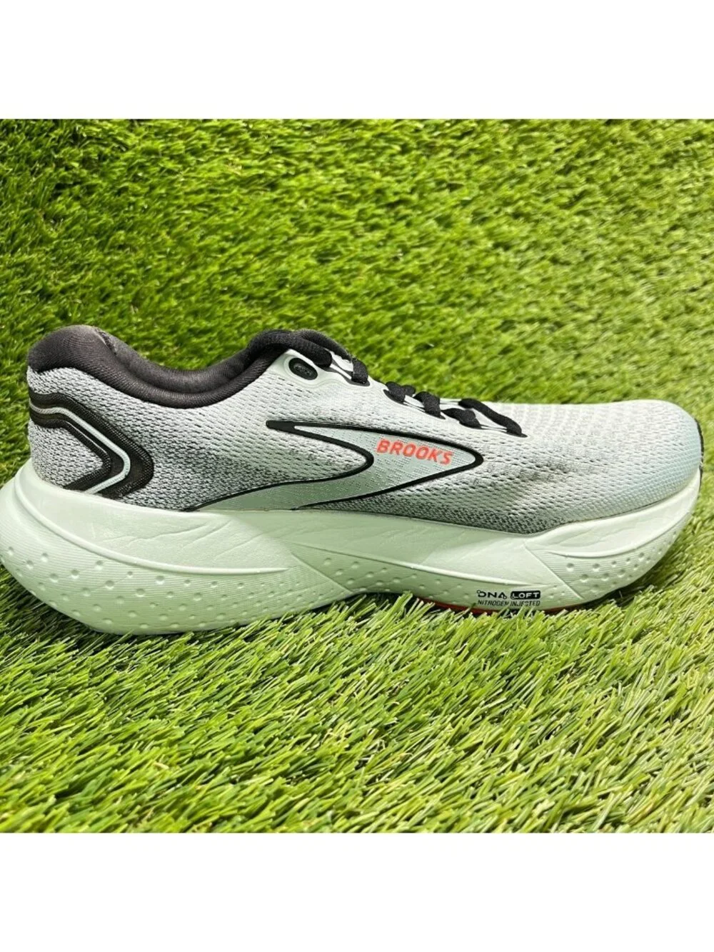 Brooks Glycerin 21 Womens Size 7 Blue Gray Black Athletic Running Shoes Sneakers